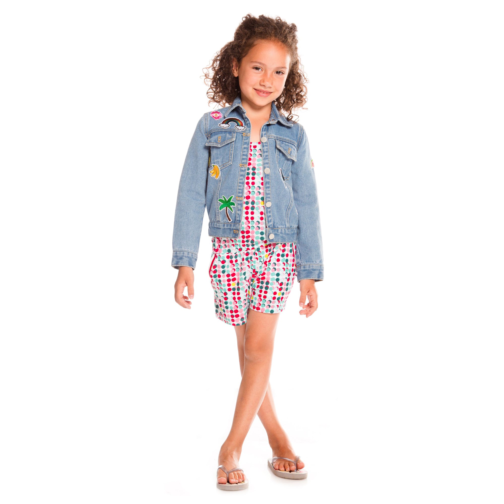 The Children's Place Little Girls and Toddler Light Denim Jacket, China  Blue, 2T : Amazon.in: Fashion