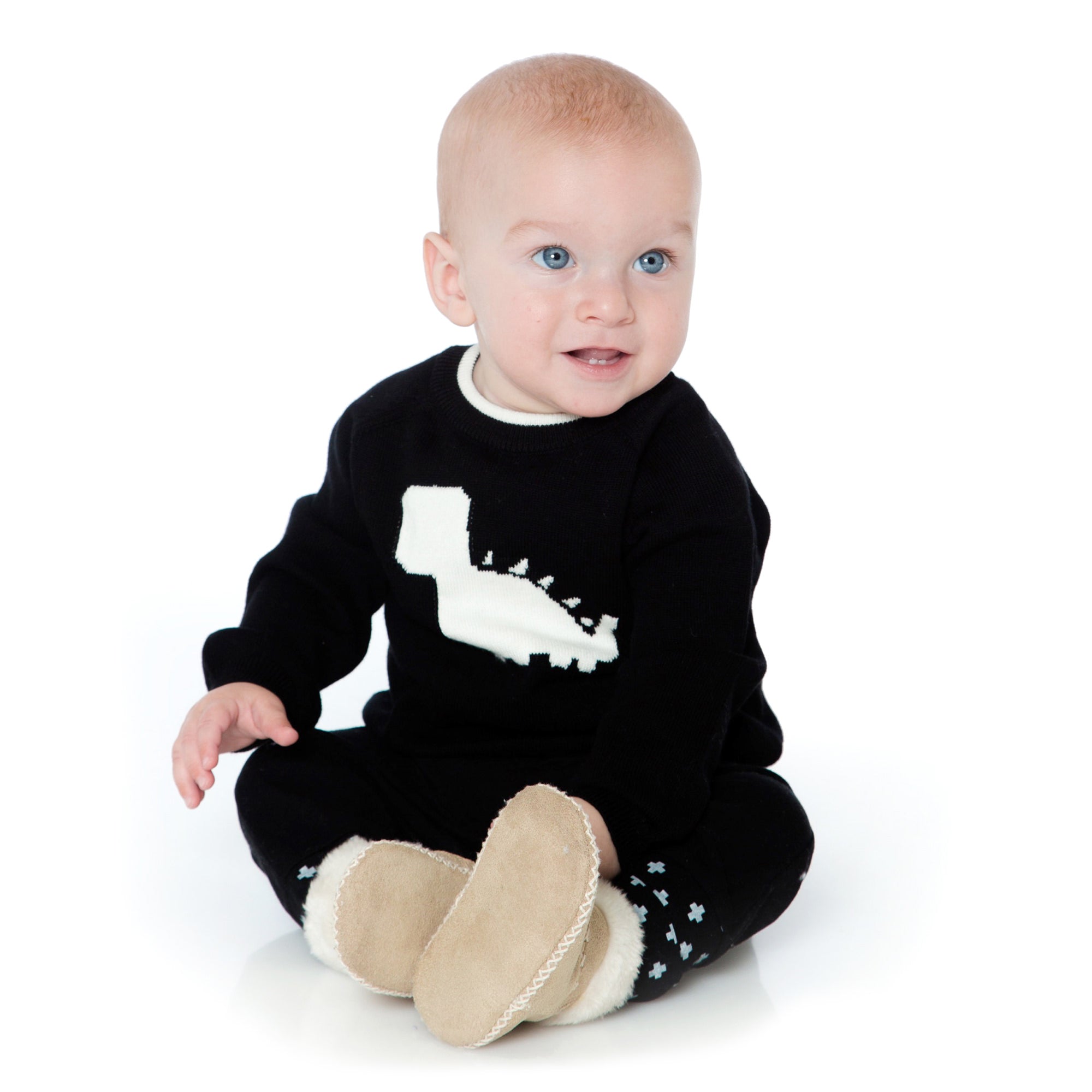 Baby boy black store sweater